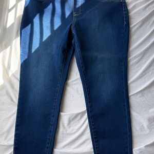 Seven7 Women's Dark Indigo Skinny Jeans